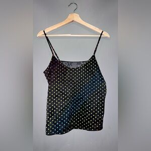 Cami NYC Polka Dot Spaghetti Strap Top​